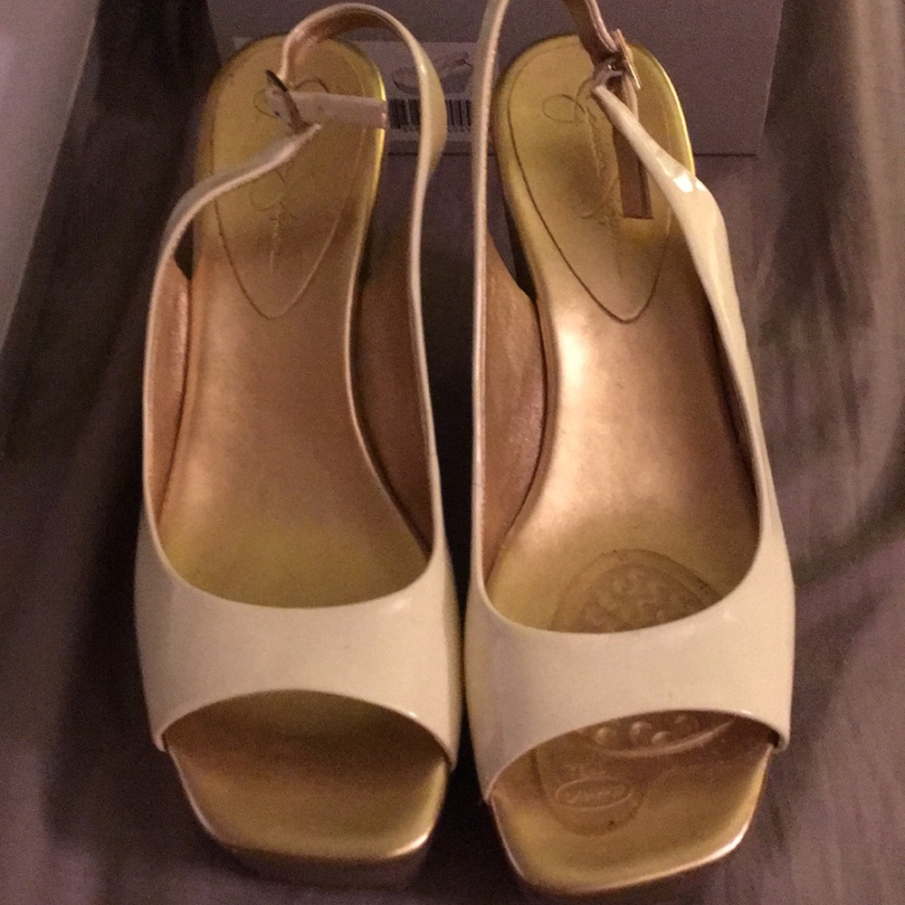 Jessica Simpson wedges